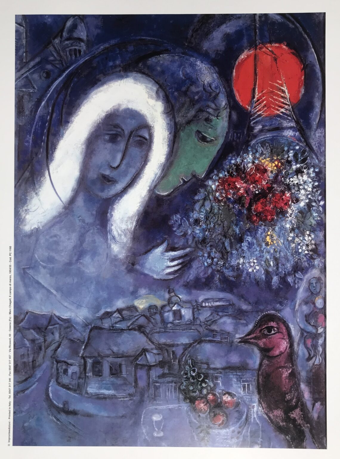 Marc Chagall “Il campo di marzo 1954-55” – HR Docks Gallery